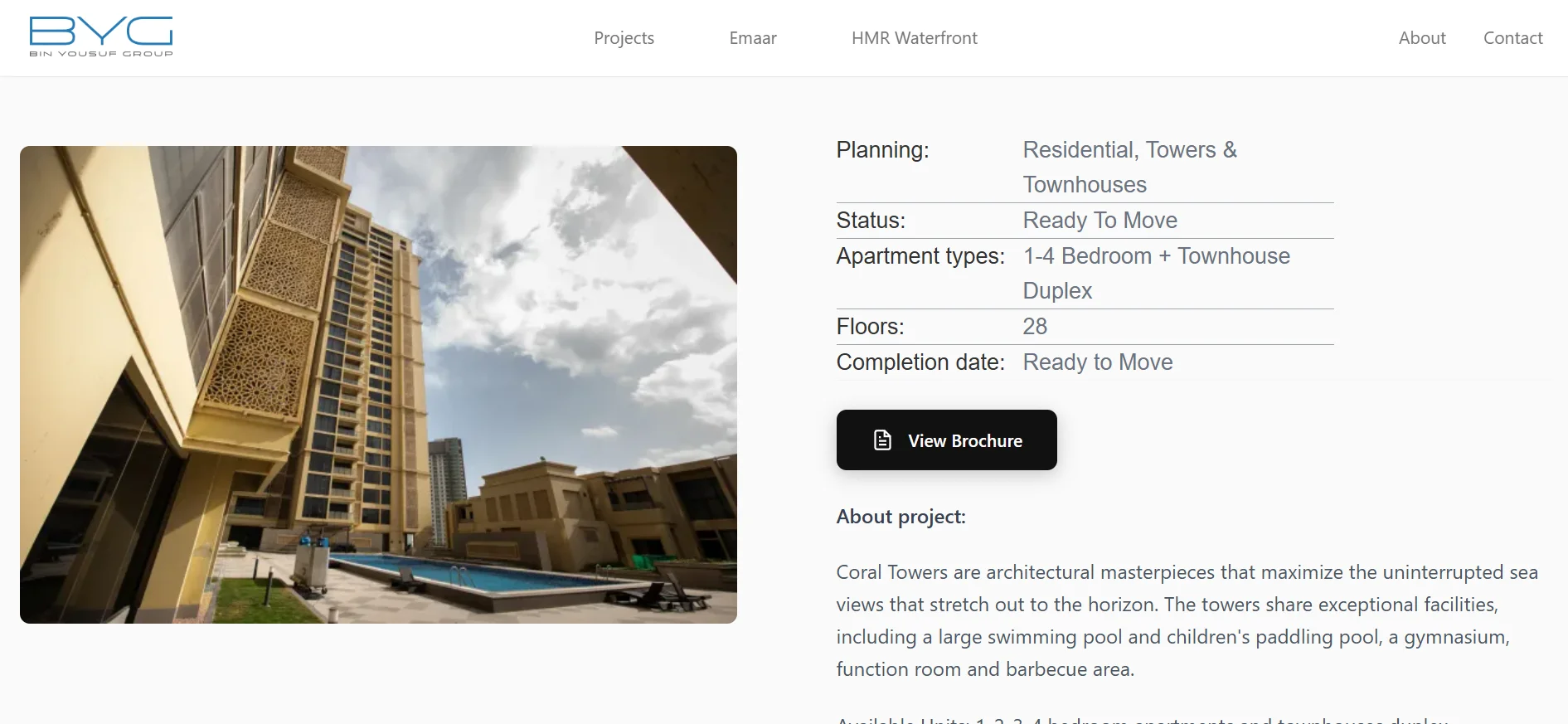 Real Estate Platform Development for Bin Yousuf Group