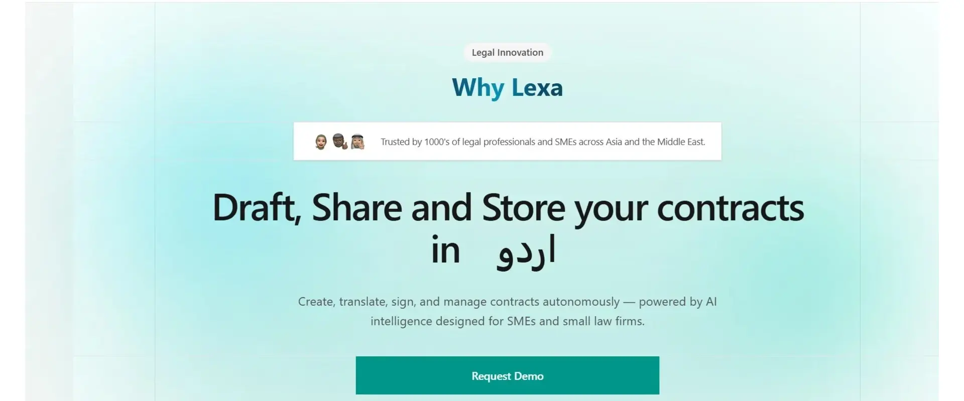 AI Legal Assistant Platform Development for Lexa