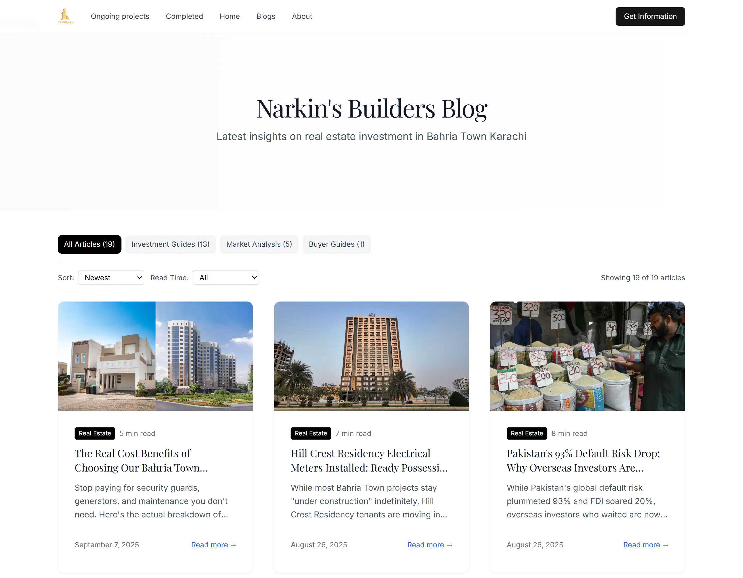SEO Implementation & Technical Optimization for Narkins Builders
